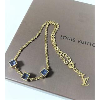 ルイヴィトン(LOUIS VUITTON)のルイヴィトン　コリエギャンブル　ネックレス　ペンダントロゴ(ネックレス)