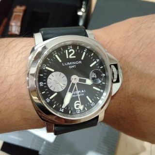 オフィチーネパネライ(OFFICINE PANERAI)のパネライ ルミノール GMT PAM00088(腕時計(アナログ))