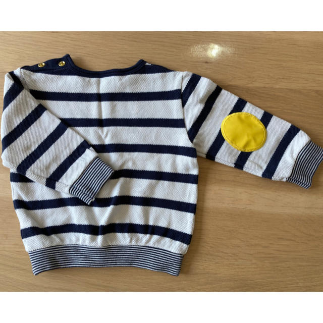 PETIT BATEAU(プチバトー)の【Pompomm様専用】PETIT BATEAU プチバトー　サイズ80 キッズ/ベビー/マタニティのベビー服(~85cm)(トレーナー)の商品写真