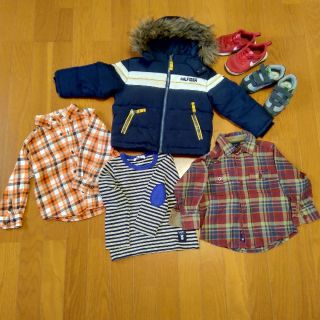 トミーヒルフィガー(TOMMY HILFIGER)の2~3歳用6点まとめて　ダウンジャケット、スニーカー等(ジャケット/上着)