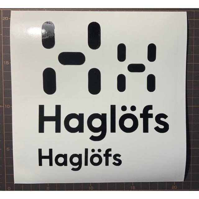 Haglofs(ホグロフス)のHaglöfs カッティング　ステッカー スポーツ/アウトドアのスポーツ/アウトドア その他(その他)の商品写真