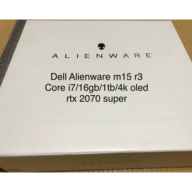 DELL - Dell Alienware m15 r3 core i7/16g/1t/4k