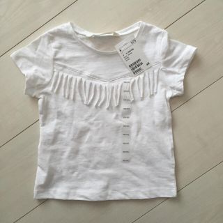 エイチアンドエム(H&M)の新品♡フリンジトップス(Tシャツ/カットソー)