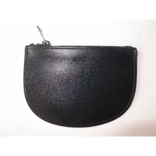 A.P.C(アーペーセー)のAPC demi lune coin case コインケース 財布 black メンズのファッション小物(コインケース/小銭入れ)の商品写真