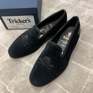 トリッカーズ(Trickers)のトリッカーズ　skull&bones ベルベット　ブラック(その他)