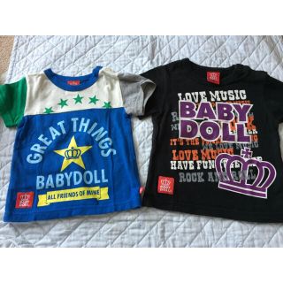 ベビードール(BABYDOLL)のベビードール 半袖Tシャツ 80(Ｔシャツ)