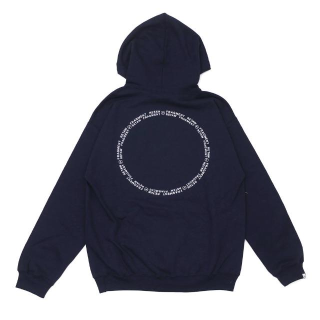 FRAGMENT(フラグメント)のretaW×fragment design Hoodie FRGMT navy メンズのトップス(パーカー)の商品写真