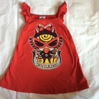 ヒステリックミニ(HYSTERIC MINI)のHYSTERIC MINI 90ワンピ(Tシャツ/カットソー)