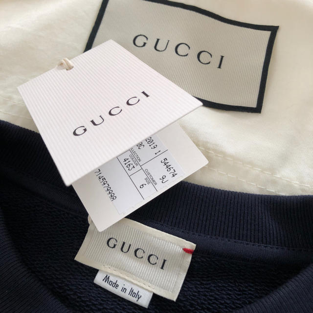 Gucci(グッチ)の【ご専用】グッチチルドレン 新品トレーナー 6 キッズ/ベビー/マタニティのキッズ服女の子用(90cm~)(その他)の商品写真