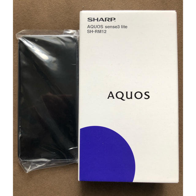 AQUOS sense3 lite ブラック 64 GB SIMフリーSHARP