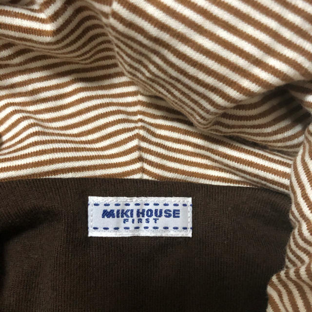 mikihouse(ミキハウス)のMIKIHOUSE ベビーポンチョ 美品 キッズ/ベビー/マタニティのベビー服(~85cm)(ジャケット/コート)の商品写真