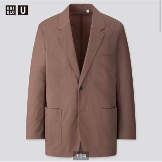 ユニクロ(UNIQLO)のUNIQLO U コットンリネンジャケット(セットアップ)