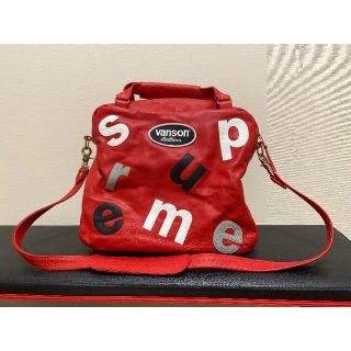 シュプリーム(Supreme)のsupreme vanson leathers Letter bag(ショルダーバッグ)