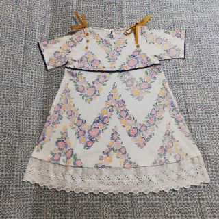 ミナペルホネン(mina perhonen)のポコにゃん様専用　ミナペルホネン　ワンピース　キッズ(ワンピース)