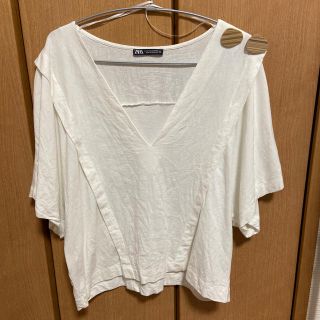 ザラ(ZARA)のZARA トップス(シャツ/ブラウス(半袖/袖なし))