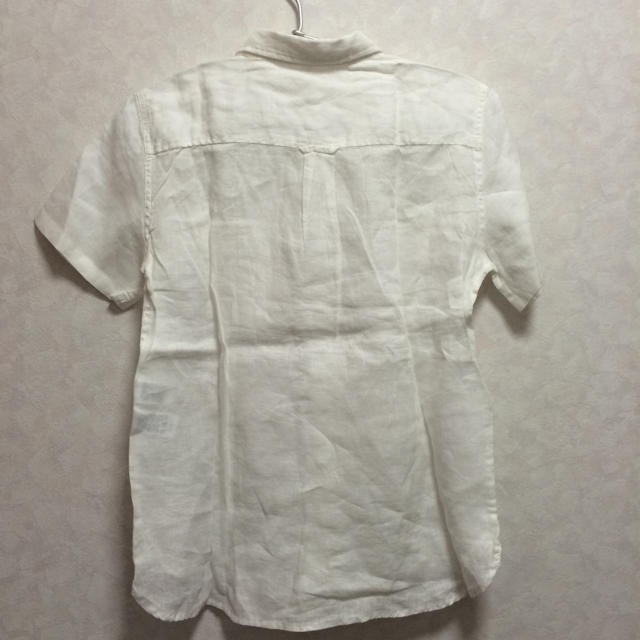MUJI (無印良品)(ムジルシリョウヒン)のリネン シャツ レディースのトップス(シャツ/ブラウス(半袖/袖なし))の商品写真
