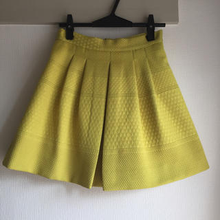 エイチアンドエム(H&M)のイエローミニスカート🍋🌼💛(ミニスカート)