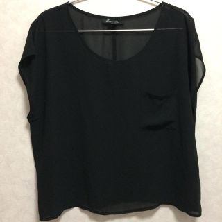 フォーエバートゥエンティーワン(FOREVER 21)のシフォン カットソー(カットソー(半袖/袖なし))