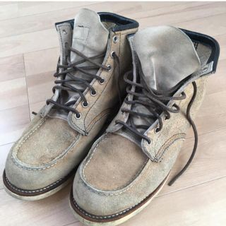 レッドウィング(REDWING)のRED WINGアイリッシュセッターベージュスエードブーツ 9 1/2 28cm(ブーツ)