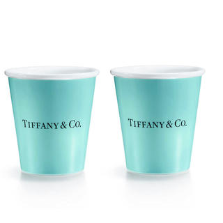 ティファニー(Tiffany & Co.)の新品！ティファニー◆タンブラー◆ボーンチャイナペーパーカップ(グラス/カップ)