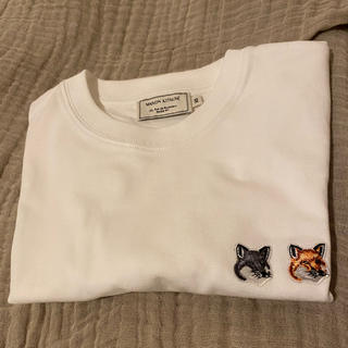 メゾンキツネ(MAISON KITSUNE')のメゾンキツネ　Tシャツ　MAISON KITSUNE XS(Tシャツ(半袖/袖なし))