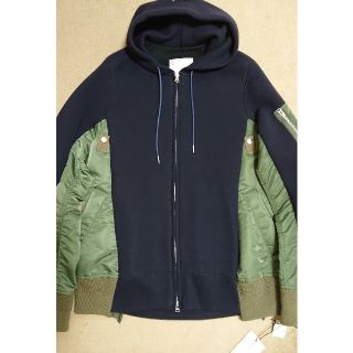 サカイ(sacai)のサイズ２ 完売品 新品 sacai パーカー 完売品(パーカー)