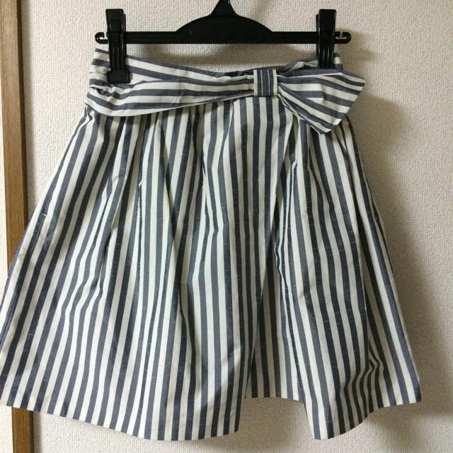 ジルバイ♡ストライプリボンスカートスカート