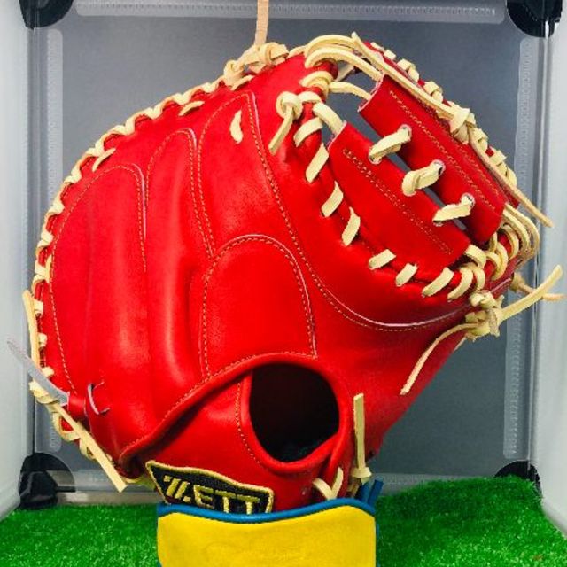 ZETT(ゼット)のMJ様専用　プロステイタス　オリジナルカスタマイズミット　高校野球使用可能カラー スポーツ/アウトドアの野球(グローブ)の商品写真