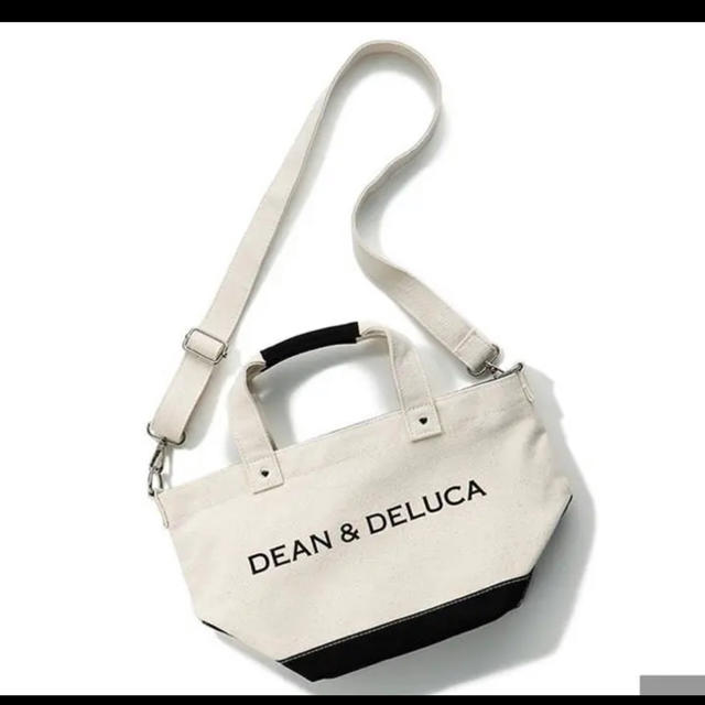 DEAN & DELUCA(ディーンアンドデルーカ)のショルダー付きキャンバストートバッグ Sサイズ 完売新品未使用 レディースのバッグ(トートバッグ)の商品写真
