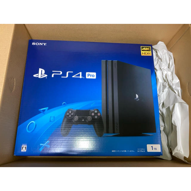 PlayStation4 - 【新品未開封】PS4 Pro 本体 1TB ブラック CUH ...