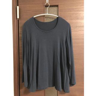 ヨウジヤマモト(Yohji Yamamoto)のka na ta always cut&saw 3 navy(Tシャツ/カットソー(七分/長袖))