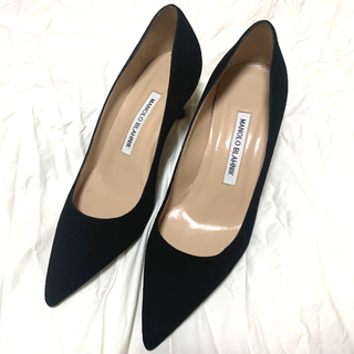 マノロブラニク(MANOLO BLAHNIK)の[新品未使用品]マノロブラニク BBスエード 5㎝ パンプス(ハイヒール/パンプス)