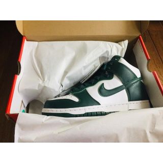 ナイキ(NIKE)の25.5cm NIKE DUNK HI SP PRO GREEN ナイキ ダンク(スニーカー)