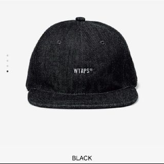 ダブルタップス(W)taps)のWTAPS T-6H 02 CAP COTTON DENIM BLACK(キャップ)