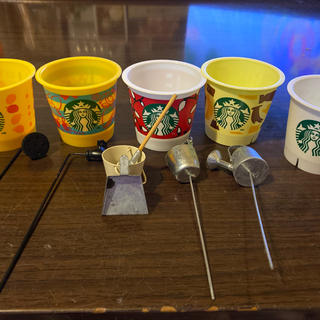 スターバックスコーヒー(Starbucks Coffee)のスタバカップ＆ガーデンピック(置物)