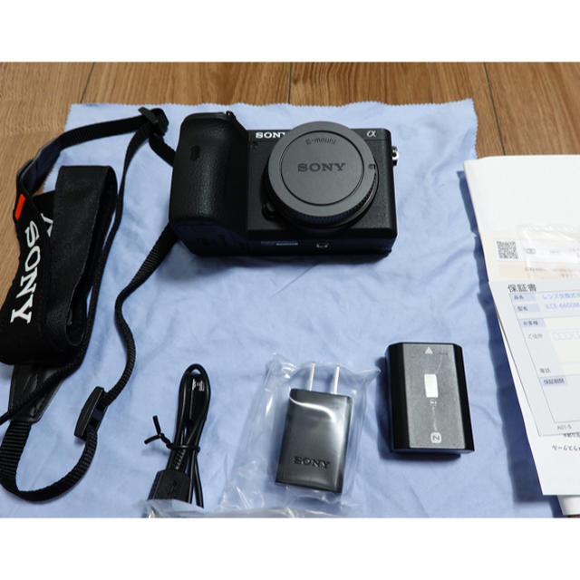 SONY(ソニー)のSONY α6600 ボディ極美品 スマホ/家電/カメラのカメラ(ミラーレス一眼)の商品写真