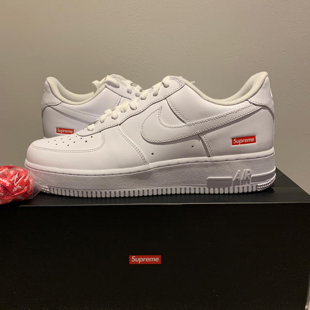 メンズsupreme nike air force 1  White 27.5cm