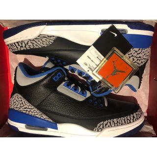 ナイキ(NIKE)の新品 aj3 us9 27cm jordan dunk fragment hf(スニーカー)