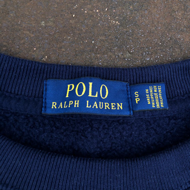 美品 polo Ralph Lauren ポロベア スウェット ネイビー 【返品交換不可