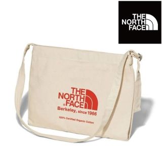 ザノースフェイス(THE NORTH FACE)の【新品】THE NORTH FACE ミュゼットバッグ   サコッシュ  赤(ショルダーバッグ)