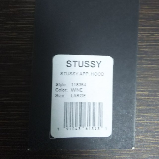 stussy applique hoodie 刺繍パーカー Lサイズ 美品 3