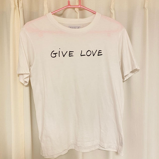 agnes b.(アニエスベー)のアニエスベー GiVE LOVE T-shirt レディースのトップス(Tシャツ(半袖/袖なし))の商品写真