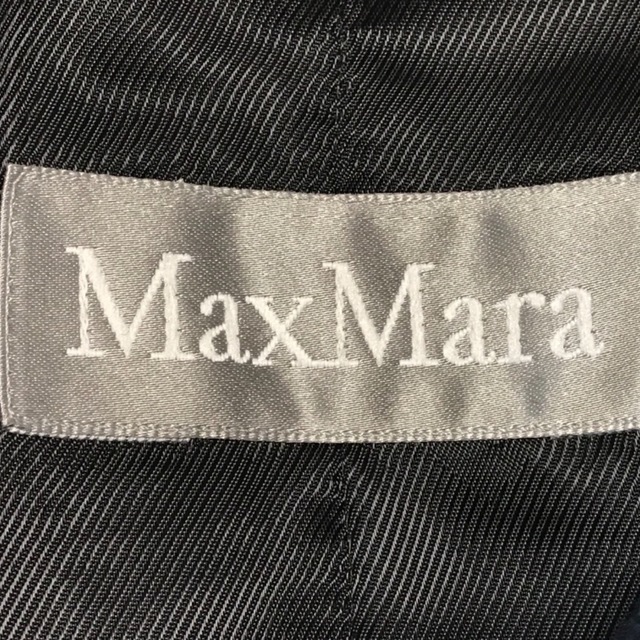 Max Mara(マックスマーラ)のマックスマーラ コート レディース 黒 冬物 レディースのジャケット/アウター(その他)の商品写真