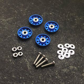 ミニ四駆 13ｍｍ 軽量 アルミベアリングローラー(模型/プラモデル)