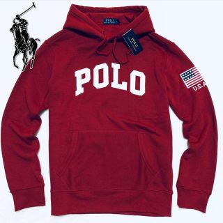 ポロラルフローレン(POLO RALPH LAUREN)のポロ ラルフローレン プルオーバーパーカー U.S.A./Red(パーカー)