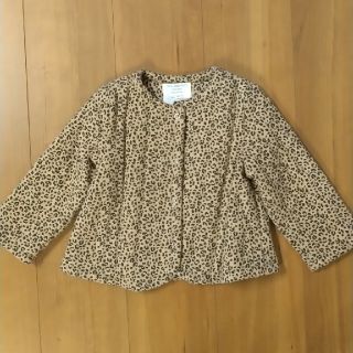 ザラキッズ(ZARA KIDS)のヒョウ柄 ジャケット ZARA BabyGirl(ジャケット/上着)