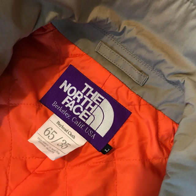 the north face purple label ステンカラーコート