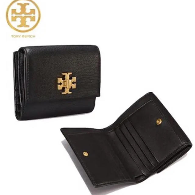 Tory Burch(トリーバーチ)のトリーバーチ ブラックの折財布☆新品 使いやすさ◎ 今だけ価格❣️ レディースのファッション小物(財布)の商品写真