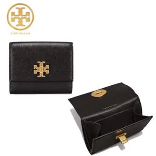 トリーバーチ(Tory Burch)のトリーバーチ ブラックの折財布☆新品 使いやすさ◎ 今だけ価格❣️(財布)