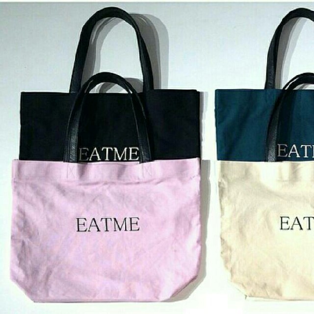 EATME(イートミー)のEATMEイートミーレディロゴトートバッグエコバッグ レディースのバッグ(トートバッグ)の商品写真